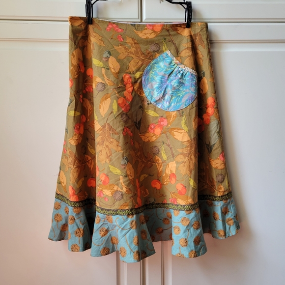 Matilda Jane Skirts Matilda Jane Ladies Autumn Fall Leaves Skirt
